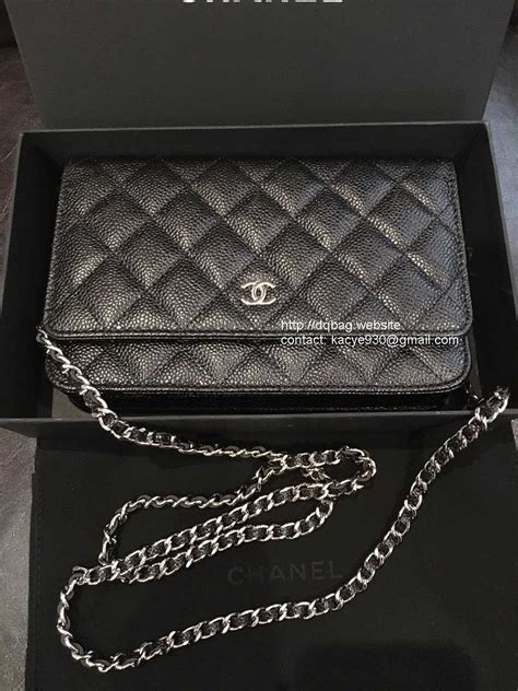 chanel wallet on chain caviar